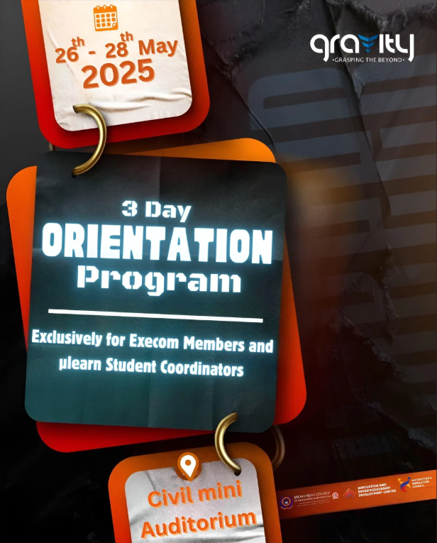 3-Day Orientation Camp